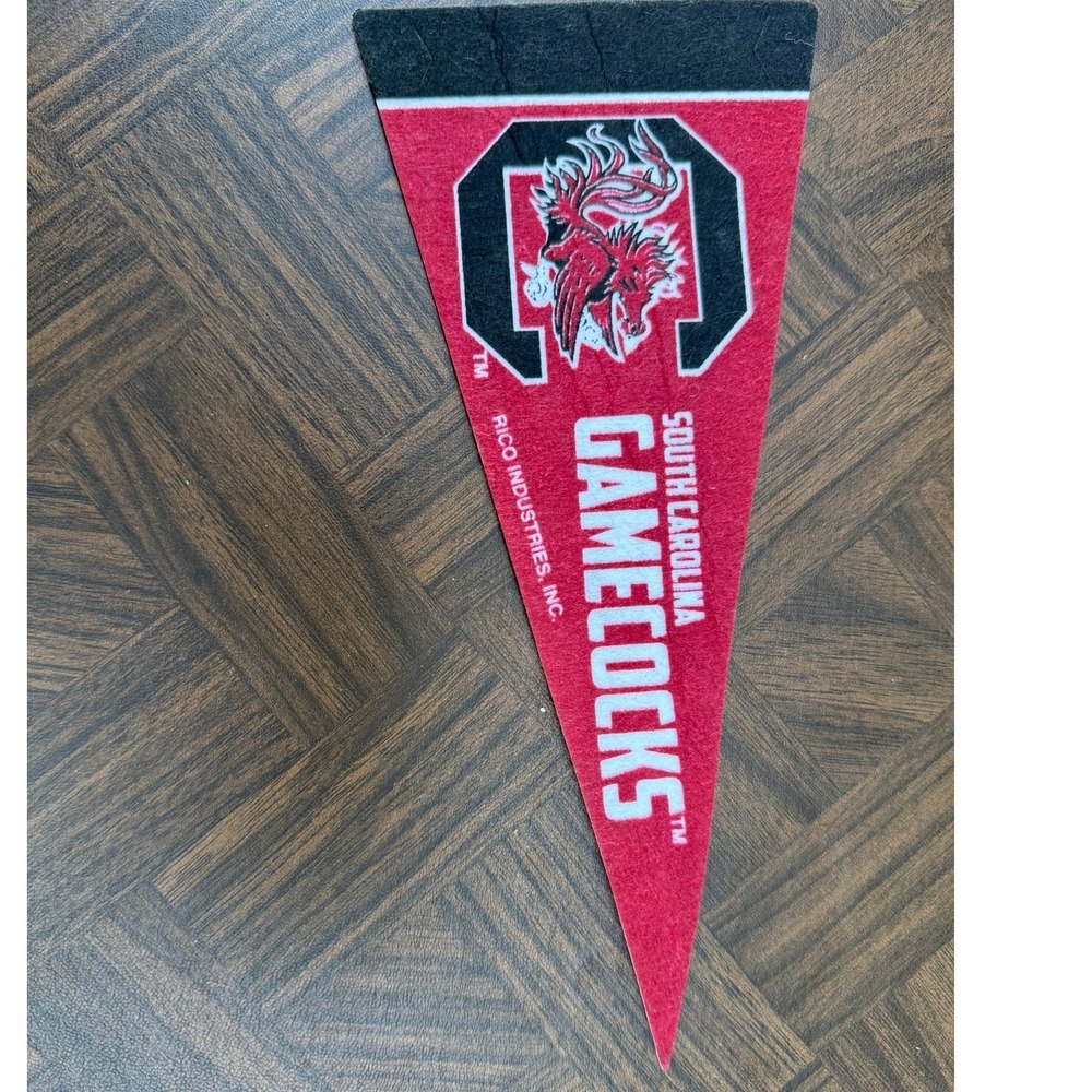 South Carolina Gamecocks Rico Industries Felt Pennant Banner Red Black White USC